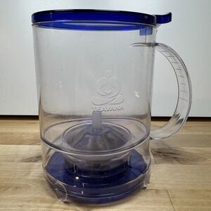 Teavana Perfectea Blue Black Tea Maker 32oz Loose Tea NO TRAY